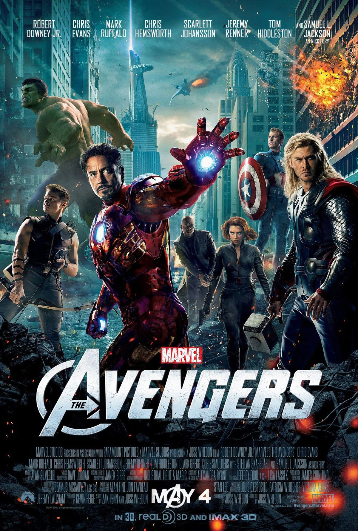 Affiche — The Avengers (2012)