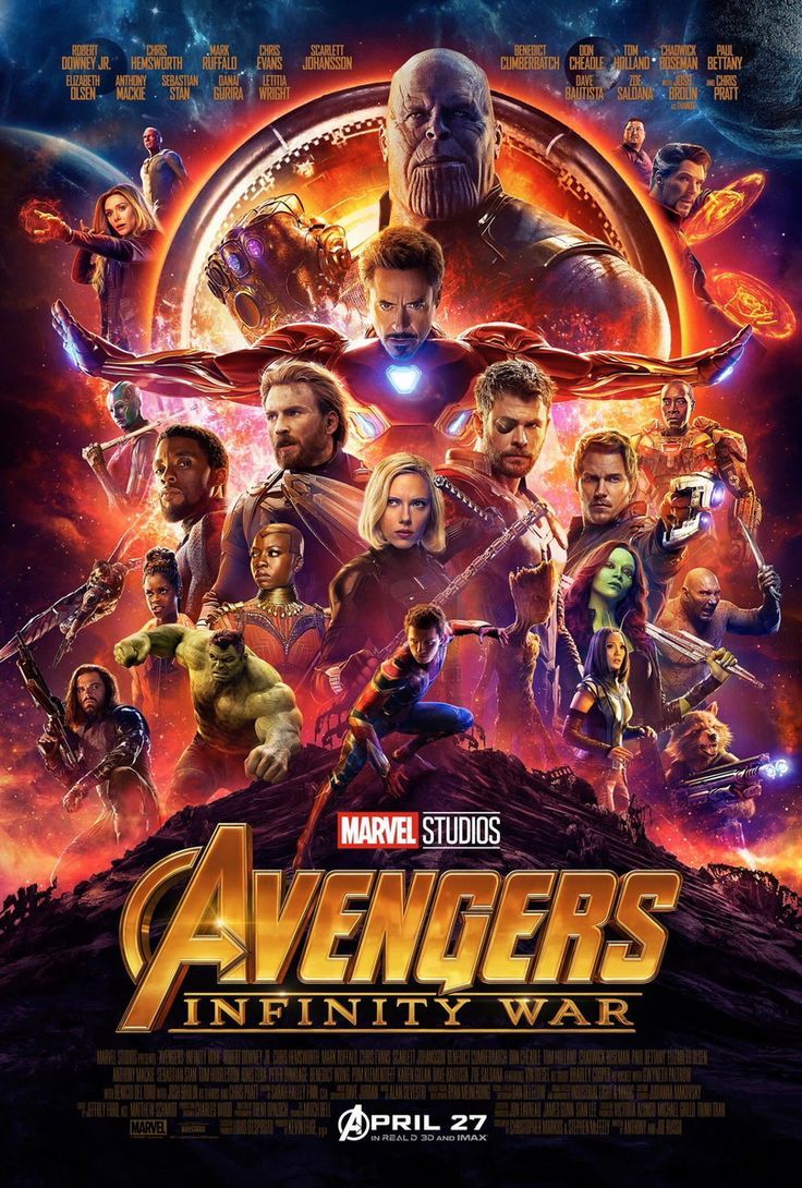 Affiche — Avengers: Infinity War (2018)